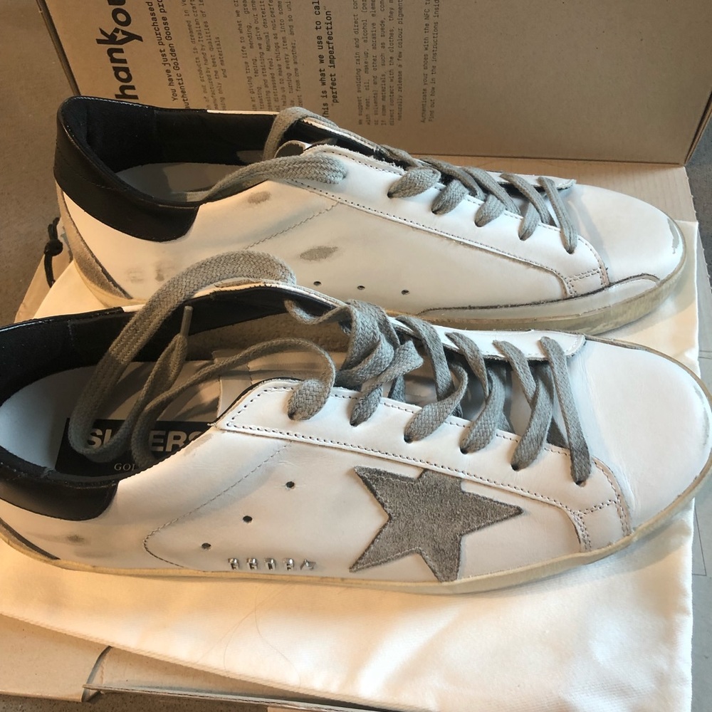 Golden Goose Superstar W5 Leather Trainers